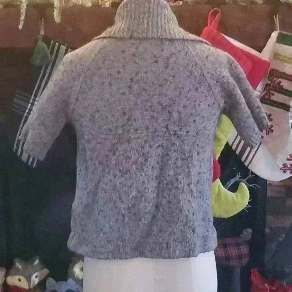 Crop sweater cardigan - Picture 2 of 2
